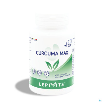 Lepivits curcuma max    pot caps 120  nf