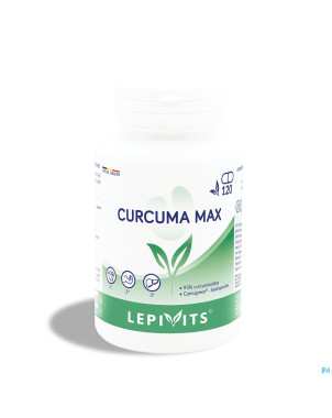 Lepivits curcuma max    pot caps 120  nf