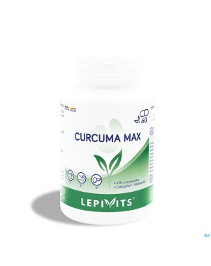 Lepivits curcuma max pot caps 60 nf