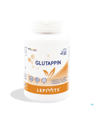 Lepivits glutappin    pot caps 180 nf