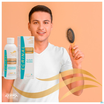 Ecrinal shampooing fortifiant homme anp2+ fl 200ml
