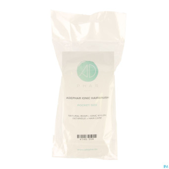 Adephar brosse cheveux ionic pocket