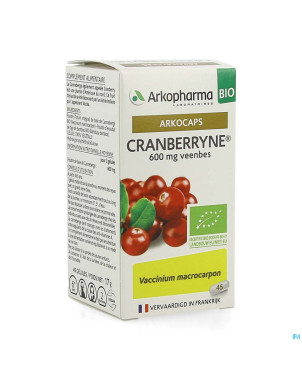 Arkogelules cranberryne bio caps 45