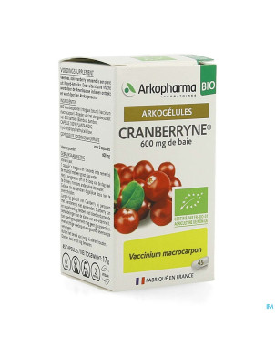 Arkogelules cranberryne bio caps 45