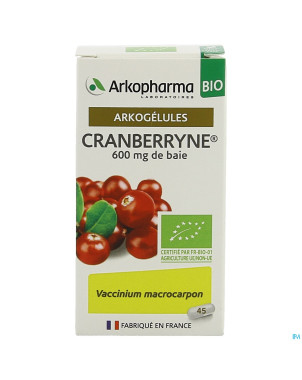 Arkogelules cranberryne bio caps 45