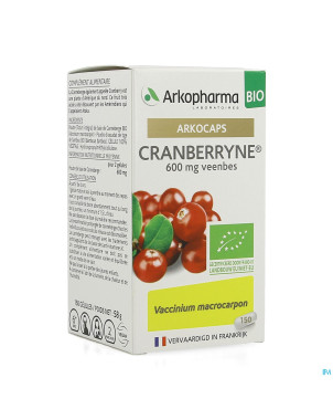 Arkogelules cranberryne bio    caps 150