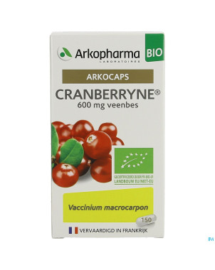 Arkogelules cranberryne bio    caps 150