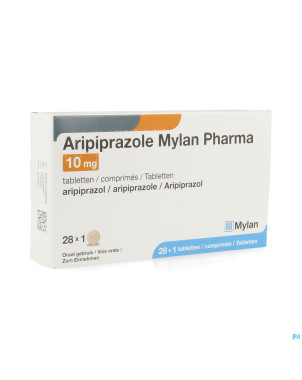 Aripiprazole mylan 10mg comp  28 x 10mg