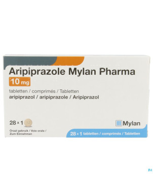 Aripiprazole mylan 10mg comp  28 x 10mg