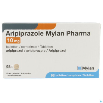 Aripiprazole mylan 10mg comp  98 x 10mg