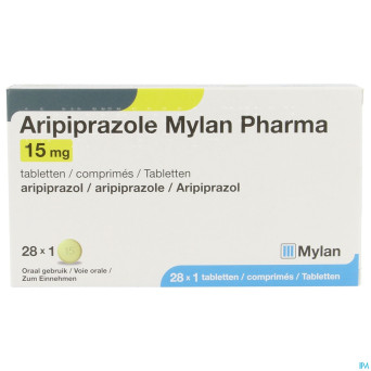 Aripiprazole mylan 15mg comp  98 x 15mg