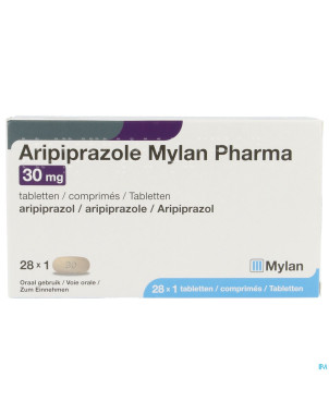 Aripiprazole mylan 30mg comp  28 x 30mg