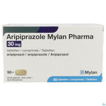 Aripiprazole mylan 30mg comp  98 x 30mg