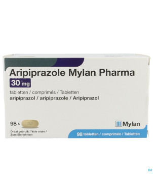 Aripiprazole mylan 30mg comp  98 x 30mg