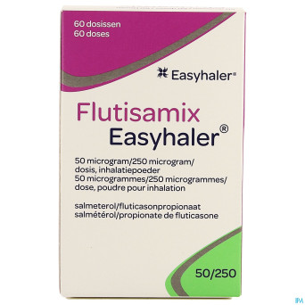 Flutisamix easyhaler 50mcg/250mcg doses 1 x 60