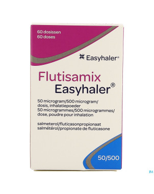 Flutisamix easyhaler 50mcg/500mcg doses 1 x 60