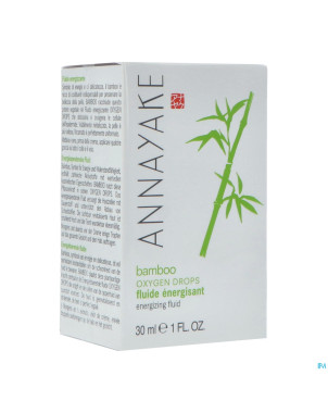 Annayake bamboo oxygen drops fluide energis. 30ml