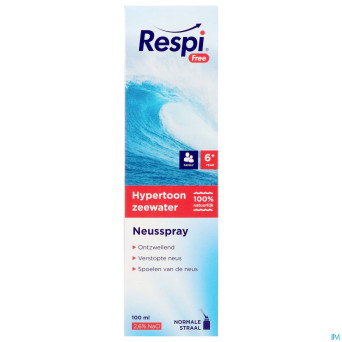 Respi free hypertonic family    spray 100ml