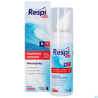 Respi free hypertonic family    spray 100ml