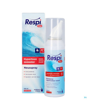 Respi free hypertonic family    spray 100ml