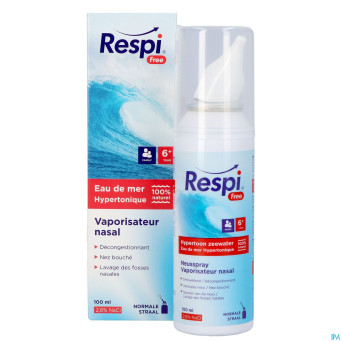 Respi free hypertonic family    spray 100ml