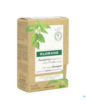 Klorane capil. masque lavant ortie 8x3g
