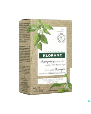 Klorane capil. masque lavant ortie 8x3g
