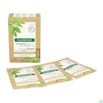 Klorane capil. masque lavant ortie 8x3g