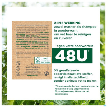 Klorane capil. masque lavant ortie 8x3g