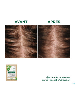 Klorane capil. masque lavant ortie 8x3g