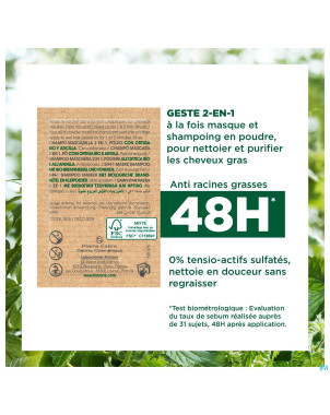 Klorane capil. masque lavant ortie 8x3g