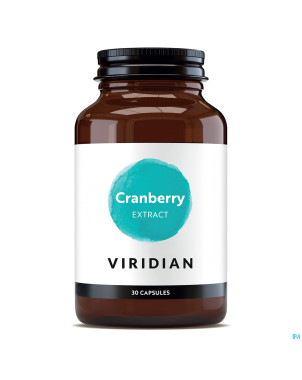 Viridian cranberry berry extract v-caps 30
