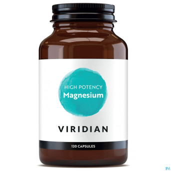 Viridian high potency magnesium 300mg v-caps 120