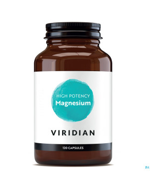 Viridian high potency magnesium 300mg v-caps 120