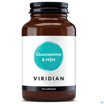 Viridian msm glucosamine complex v-caps 90