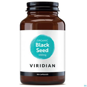 Viridian organic black seed v-caps 90