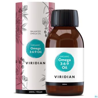 Viridian organic omega 3:6:9 huile 200ml