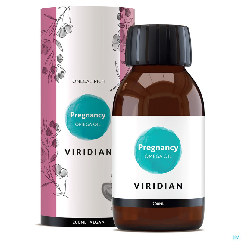 Viridian pregnancy omega huile 200ml