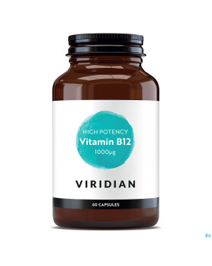 Viridian vitamin b12 1000 mcg v-caps 60