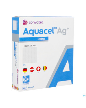 Aquacel ag+ extra 10 x 10cm 10 413567