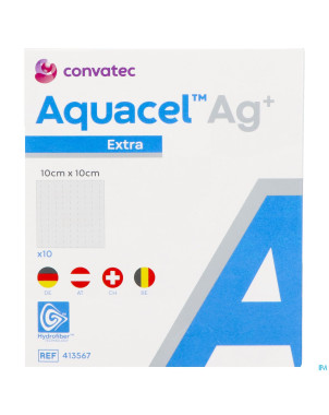 Aquacel ag+ extra 10 x 10cm 10 413567