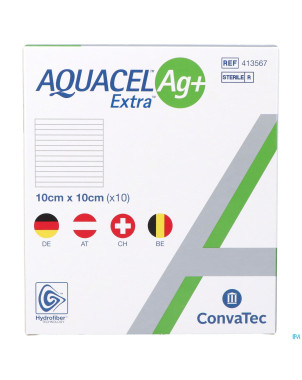 Aquacel ag+ extra 10 x 10cm 10 413567