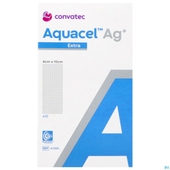 Aquacel ag+ extra  4 x 10cm 10 413581