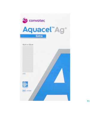 Aquacel ag+ extra  4 x 10cm 10 413581