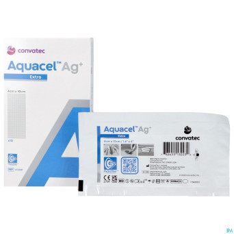Aquacel ag+ extra  4 x 10cm 10 413581