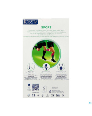Jobst sport 15-20 ad black xl 1 7528973