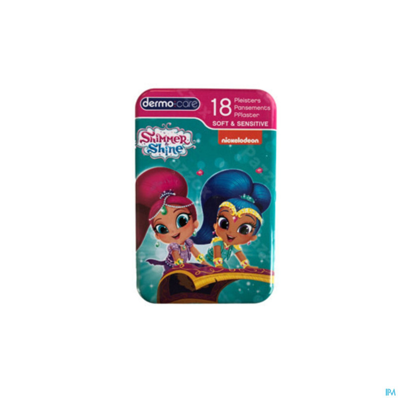 Dermo care soft&sens.shimmer&shine pans. strips 18