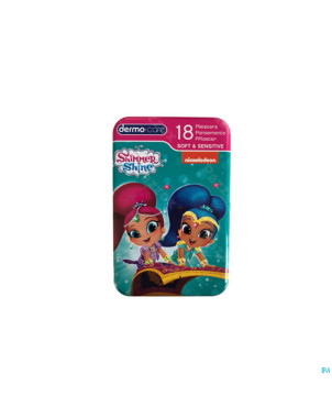 Dermo care soft&sens.shimmer&shine pans. strips 18