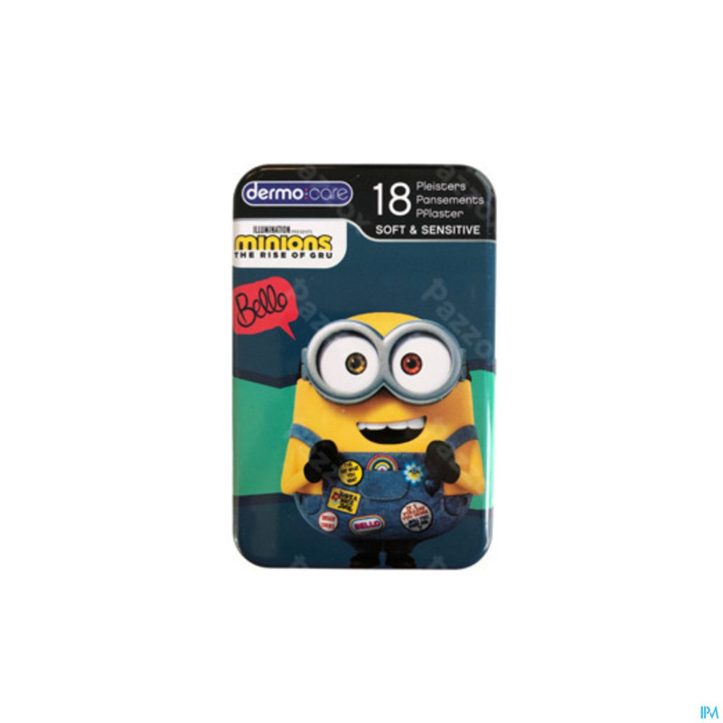 Dermo care soft&sensitive minions pans. strips 18