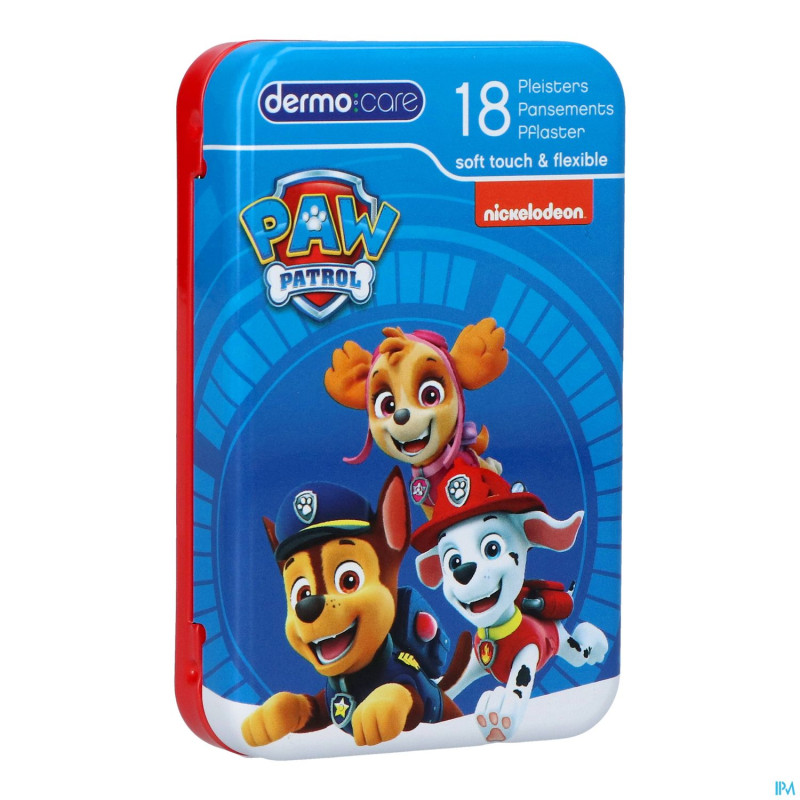 Dermo care soft&sens. paw patrol pans. strips 18